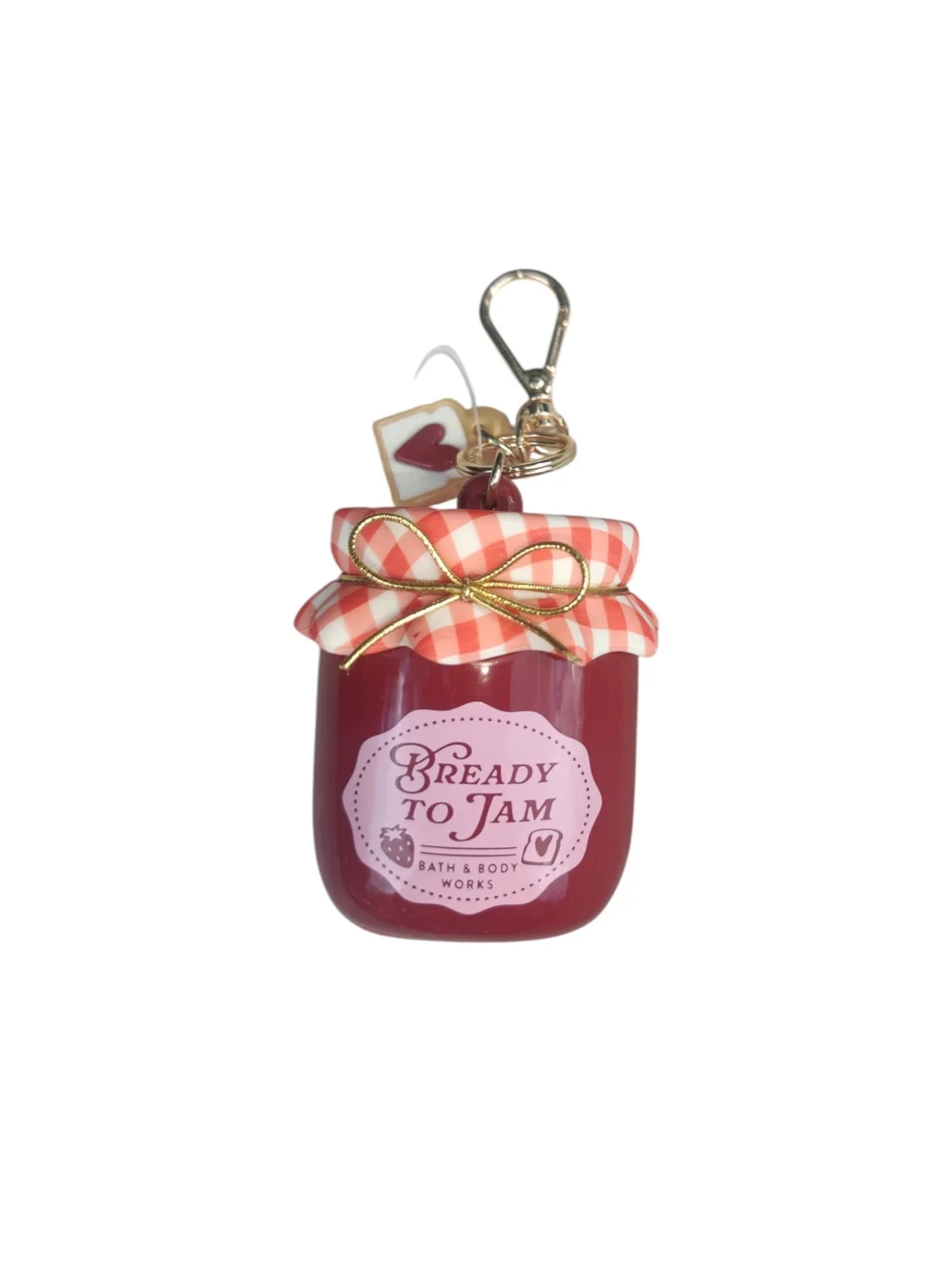 Bath & Body Works Bready to Jam Pocketbac Holder Keychain